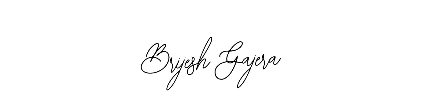 Design your own signature with our free online signature maker. With this signature software, you can create a handwritten (Bearetta-2O07w) signature for name Brijesh Gajera. Brijesh Gajera signature style 12 images and pictures png