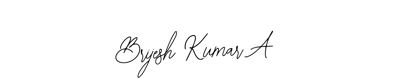 Similarly Bearetta-2O07w is the best handwritten signature design. Signature creator online .You can use it as an online autograph creator for name Brijesh Kumar A. Brijesh Kumar A signature style 12 images and pictures png