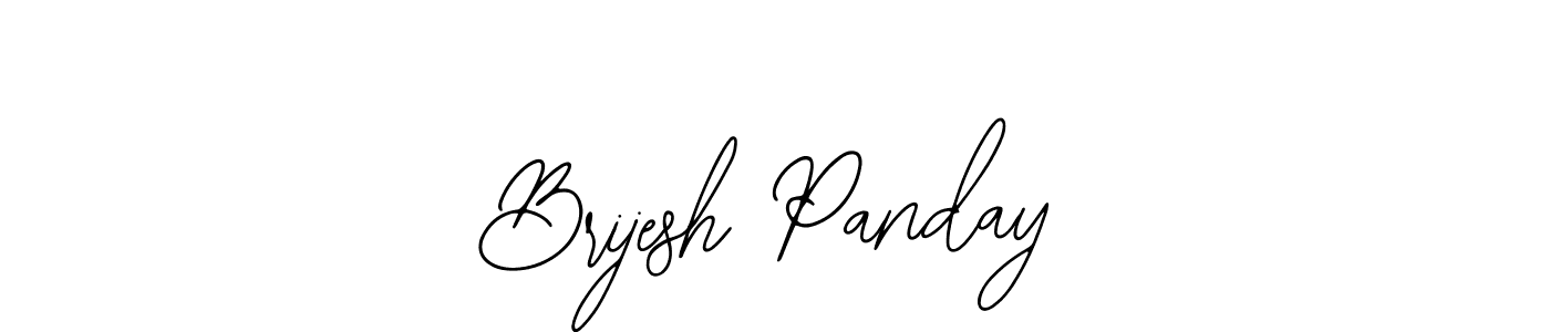 Also You can easily find your signature by using the search form. We will create Brijesh Panday name handwritten signature images for you free of cost using Bearetta-2O07w sign style. Brijesh Panday signature style 12 images and pictures png