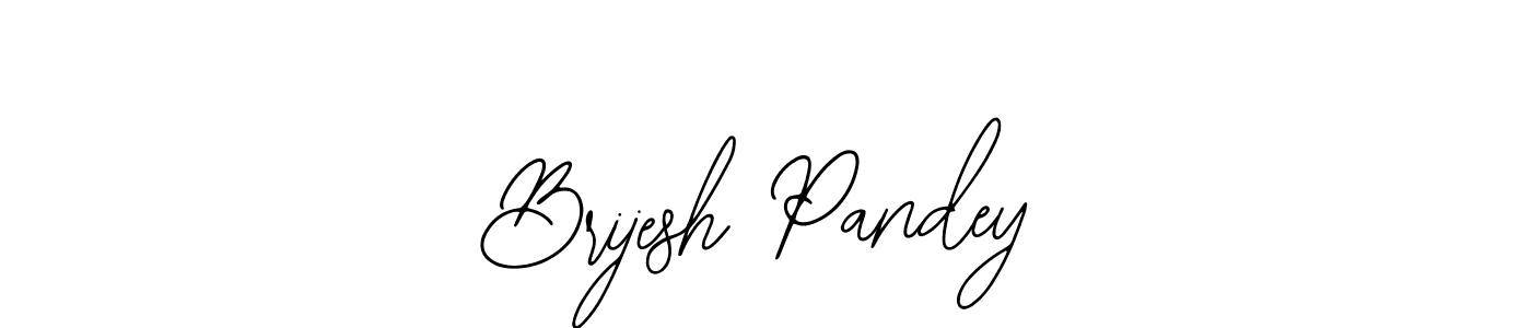 Also we have Brijesh Pandey name is the best signature style. Create professional handwritten signature collection using Bearetta-2O07w autograph style. Brijesh Pandey signature style 12 images and pictures png