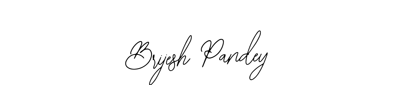 How to Draw Brijesh Pandey signature style? Bearetta-2O07w is a latest design signature styles for name Brijesh Pandey. Brijesh Pandey signature style 12 images and pictures png