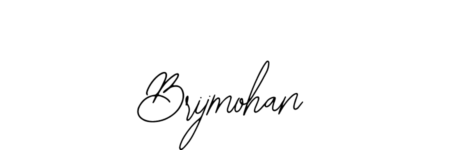 You should practise on your own different ways (Bearetta-2O07w) to write your name (Brijmohan) in signature. don't let someone else do it for you. Brijmohan signature style 12 images and pictures png