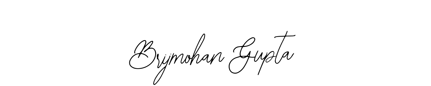 How to Draw Brijmohan Gupta signature style? Bearetta-2O07w is a latest design signature styles for name Brijmohan Gupta. Brijmohan Gupta signature style 12 images and pictures png