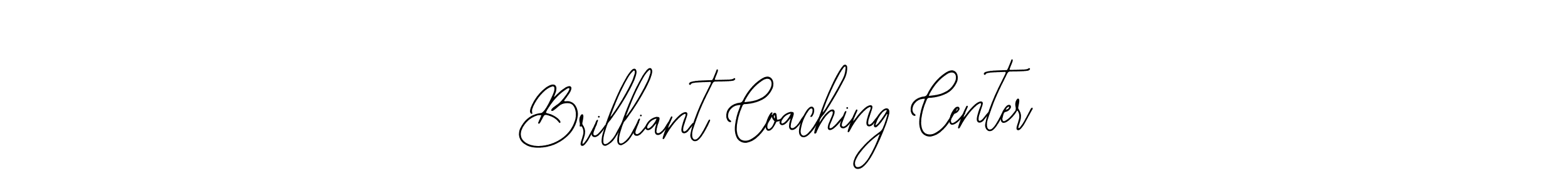 Create a beautiful signature design for name Brilliant Coaching Center. With this signature (Bearetta-2O07w) fonts, you can make a handwritten signature for free. Brilliant Coaching Center signature style 12 images and pictures png