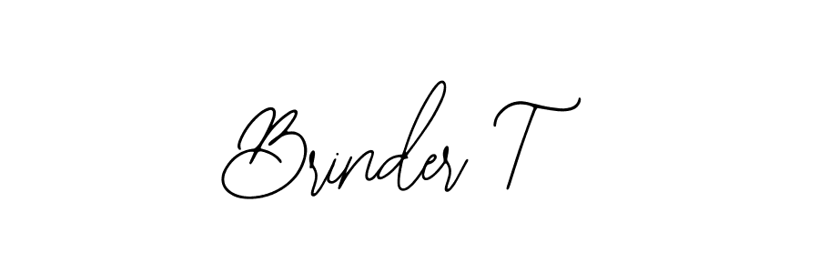 Here are the top 10 professional signature styles for the name Brinder T. These are the best autograph styles you can use for your name. Brinder T signature style 12 images and pictures png