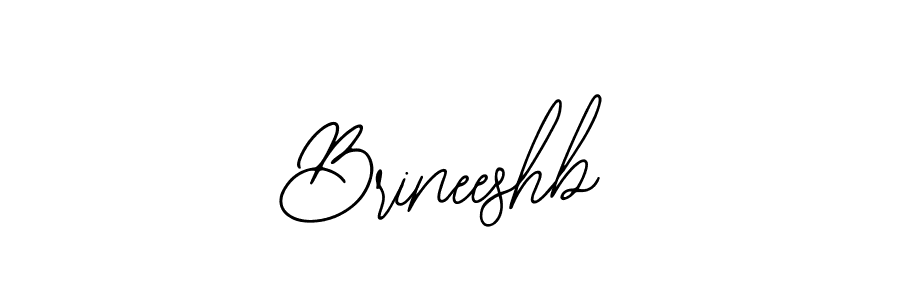 if you are searching for the best signature style for your name Brineeshb. so please give up your signature search. here we have designed multiple signature styles  using Bearetta-2O07w. Brineeshb signature style 12 images and pictures png