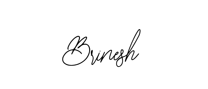 The best way (Bearetta-2O07w) to make a short signature is to pick only two or three words in your name. The name Brinesh include a total of six letters. For converting this name. Brinesh signature style 12 images and pictures png