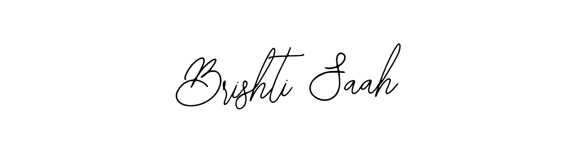 Create a beautiful signature design for name Brishti Saah. With this signature (Bearetta-2O07w) fonts, you can make a handwritten signature for free. Brishti Saah signature style 12 images and pictures png