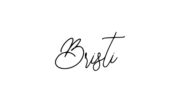You should practise on your own different ways (Bearetta-2O07w) to write your name (Bristi) in signature. don't let someone else do it for you. Bristi signature style 12 images and pictures png