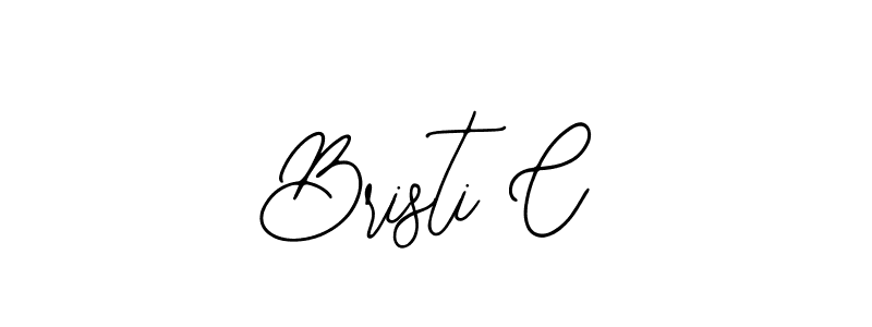 Bearetta-2O07w is a professional signature style that is perfect for those who want to add a touch of class to their signature. It is also a great choice for those who want to make their signature more unique. Get Bristi C name to fancy signature for free. Bristi C signature style 12 images and pictures png