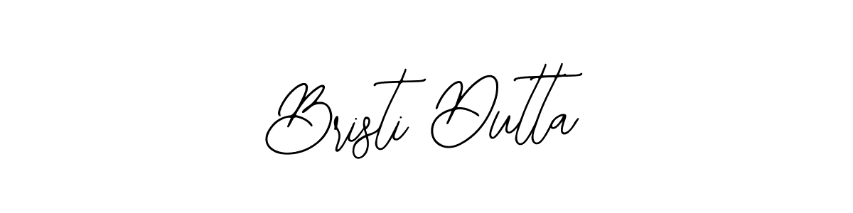 Use a signature maker to create a handwritten signature online. With this signature software, you can design (Bearetta-2O07w) your own signature for name Bristi Dutta. Bristi Dutta signature style 12 images and pictures png