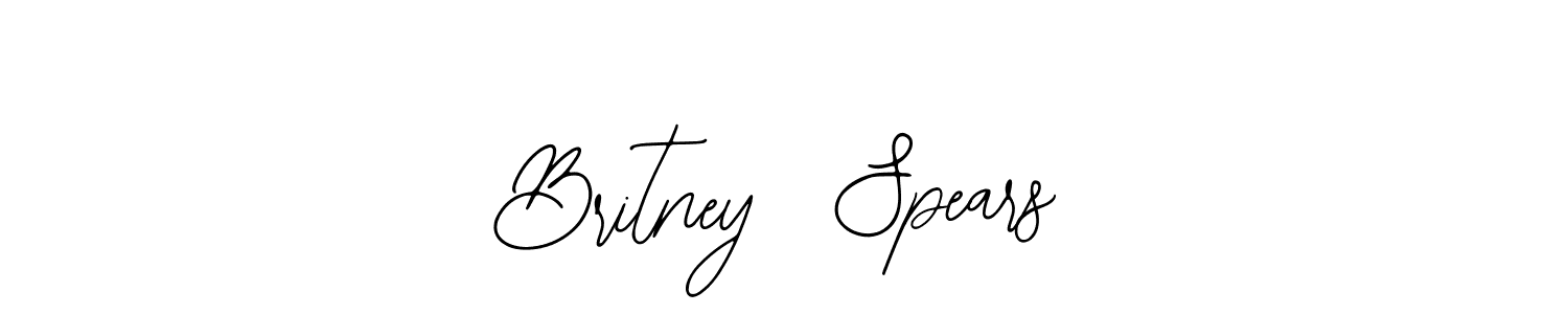 Use a signature maker to create a handwritten signature online. With this signature software, you can design (Bearetta-2O07w) your own signature for name Britney  Spears. Britney  Spears signature style 12 images and pictures png