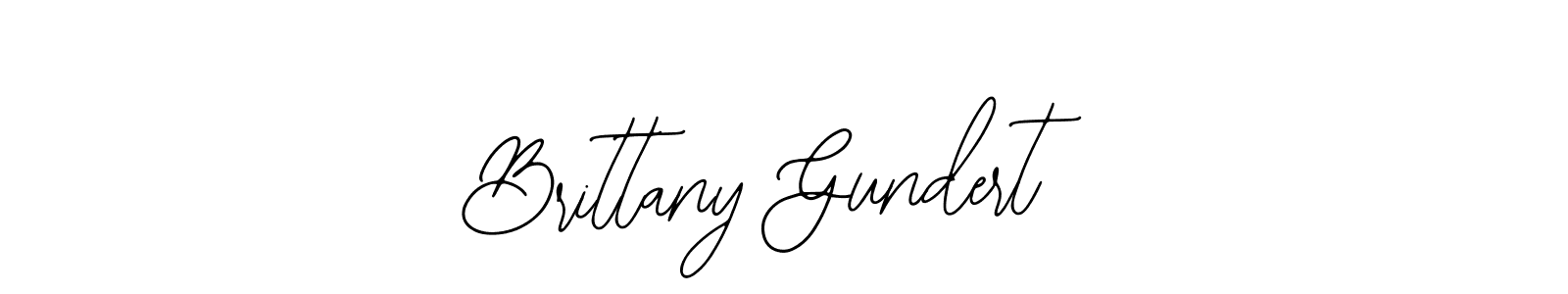 How to make Brittany Gundert signature? Bearetta-2O07w is a professional autograph style. Create handwritten signature for Brittany Gundert name. Brittany Gundert signature style 12 images and pictures png