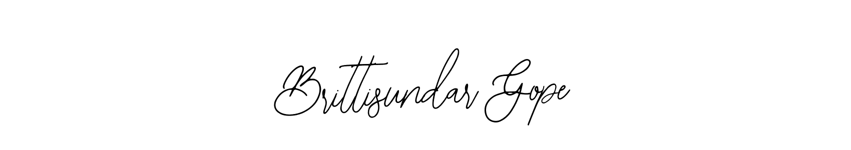 Similarly Bearetta-2O07w is the best handwritten signature design. Signature creator online .You can use it as an online autograph creator for name Brittisundar Gope. Brittisundar Gope signature style 12 images and pictures png