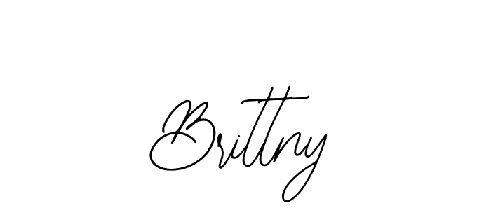 Use a signature maker to create a handwritten signature online. With this signature software, you can design (Bearetta-2O07w) your own signature for name Brittny. Brittny signature style 12 images and pictures png