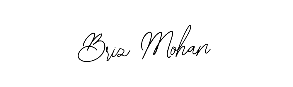 Similarly Bearetta-2O07w is the best handwritten signature design. Signature creator online .You can use it as an online autograph creator for name Briz Mohan. Briz Mohan signature style 12 images and pictures png