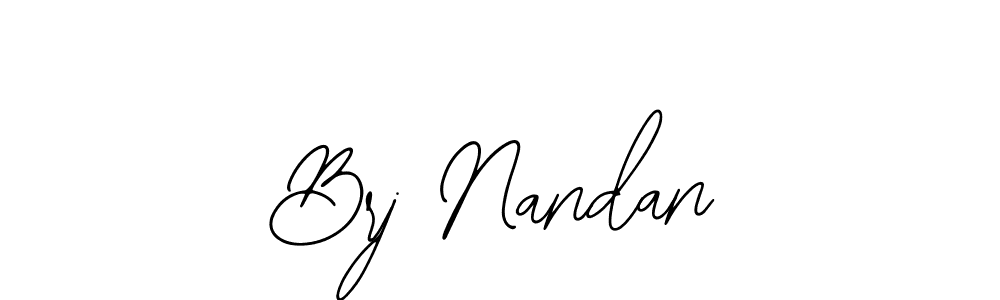 if you are searching for the best signature style for your name Brj Nandan. so please give up your signature search. here we have designed multiple signature styles  using Bearetta-2O07w. Brj Nandan signature style 12 images and pictures png
