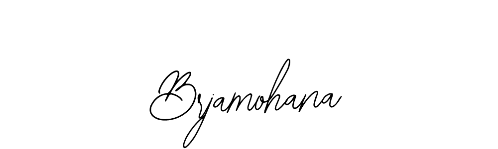 if you are searching for the best signature style for your name Brjamohana. so please give up your signature search. here we have designed multiple signature styles  using Bearetta-2O07w. Brjamohana signature style 12 images and pictures png