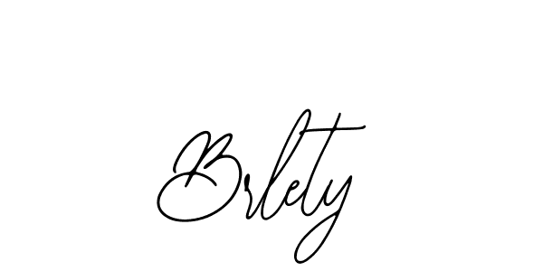 How to make Brlety signature? Bearetta-2O07w is a professional autograph style. Create handwritten signature for Brlety name. Brlety signature style 12 images and pictures png