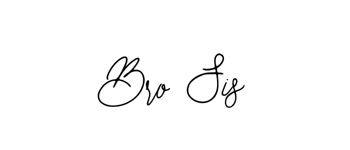 Use a signature maker to create a handwritten signature online. With this signature software, you can design (Bearetta-2O07w) your own signature for name Bro Sis. Bro Sis signature style 12 images and pictures png