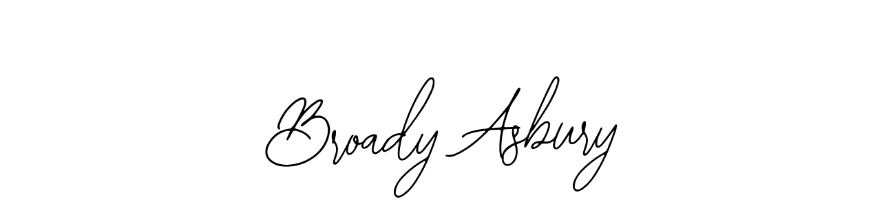 Make a beautiful signature design for name Broady Asbury. Use this online signature maker to create a handwritten signature for free. Broady Asbury signature style 12 images and pictures png