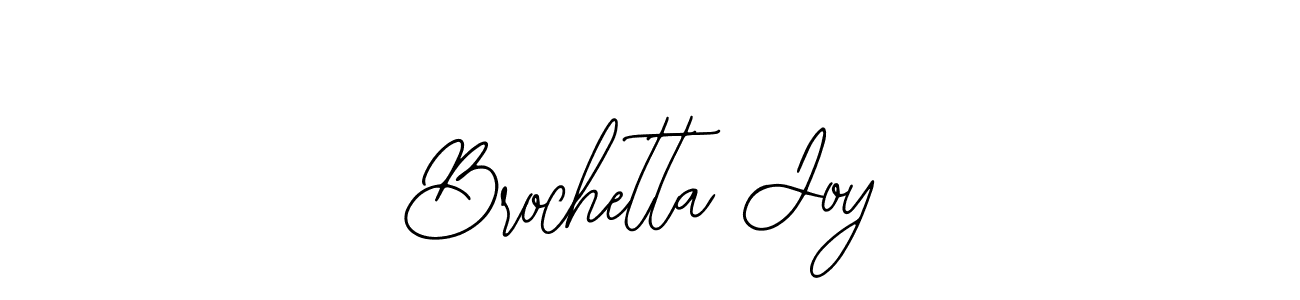 Make a beautiful signature design for name Brochetta Joy. With this signature (Bearetta-2O07w) style, you can create a handwritten signature for free. Brochetta Joy signature style 12 images and pictures png