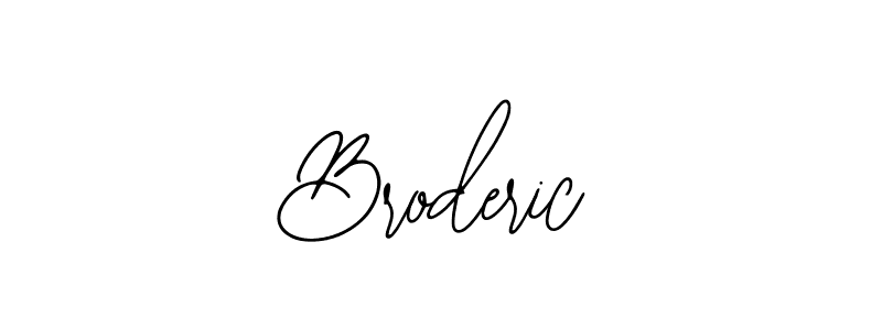 Create a beautiful signature design for name Broderic. With this signature (Bearetta-2O07w) fonts, you can make a handwritten signature for free. Broderic signature style 12 images and pictures png