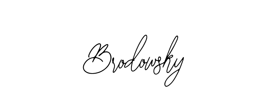 Similarly Bearetta-2O07w is the best handwritten signature design. Signature creator online .You can use it as an online autograph creator for name Brodowsky. Brodowsky signature style 12 images and pictures png