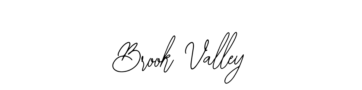 How to make Brook Valley name signature. Use Bearetta-2O07w style for creating short signs online. This is the latest handwritten sign. Brook Valley signature style 12 images and pictures png