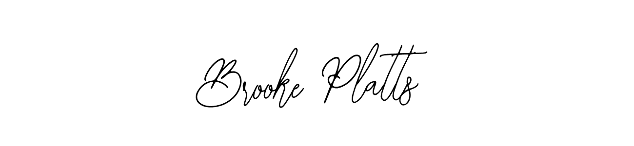 Brooke Platts stylish signature style. Best Handwritten Sign (Bearetta-2O07w) for my name. Handwritten Signature Collection Ideas for my name Brooke Platts. Brooke Platts signature style 12 images and pictures png