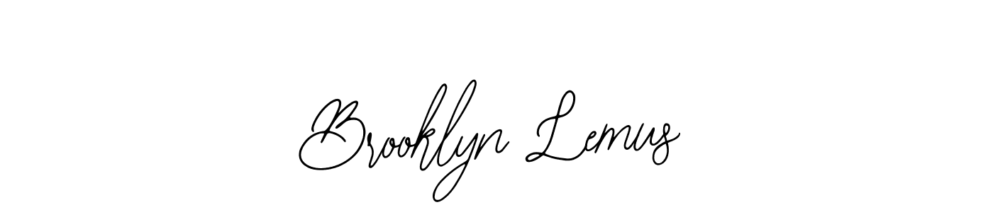 You should practise on your own different ways (Bearetta-2O07w) to write your name (Brooklyn Lemus) in signature. don't let someone else do it for you. Brooklyn Lemus signature style 12 images and pictures png