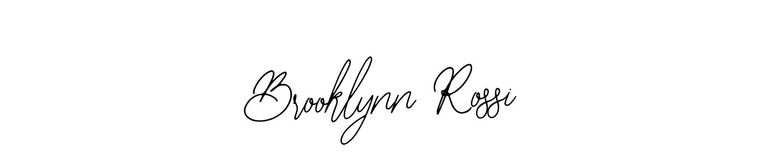 Create a beautiful signature design for name Brooklynn Rossi. With this signature (Bearetta-2O07w) fonts, you can make a handwritten signature for free. Brooklynn Rossi signature style 12 images and pictures png