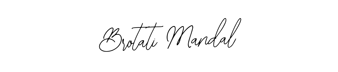 You can use this online signature creator to create a handwritten signature for the name Brotati Mandal. This is the best online autograph maker. Brotati Mandal signature style 12 images and pictures png