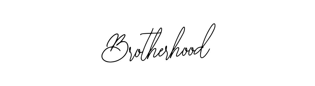 Bearetta-2O07w is a professional signature style that is perfect for those who want to add a touch of class to their signature. It is also a great choice for those who want to make their signature more unique. Get Brotherhood name to fancy signature for free. Brotherhood signature style 12 images and pictures png
