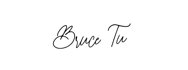 Make a beautiful signature design for name Bruce Tu. Use this online signature maker to create a handwritten signature for free. Bruce Tu signature style 12 images and pictures png