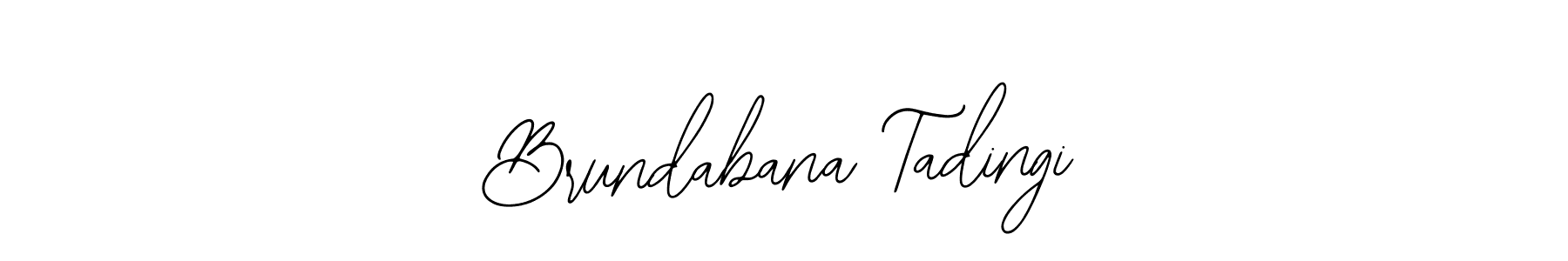 Best and Professional Signature Style for Brundabana Tadingi. Bearetta-2O07w Best Signature Style Collection. Brundabana Tadingi signature style 12 images and pictures png