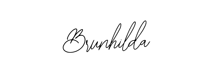 Similarly Bearetta-2O07w is the best handwritten signature design. Signature creator online .You can use it as an online autograph creator for name Brunhilda. Brunhilda signature style 12 images and pictures png