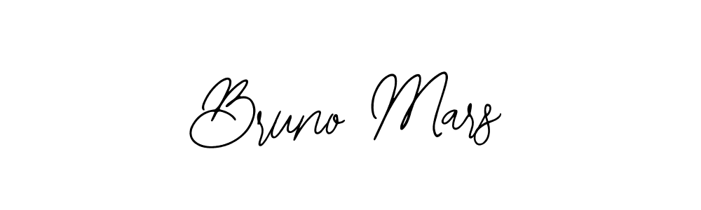 You should practise on your own different ways (Bearetta-2O07w) to write your name (Bruno Mars) in signature. don't let someone else do it for you. Bruno Mars signature style 12 images and pictures png
