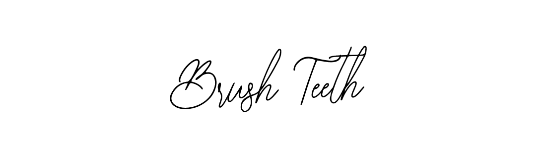 How to make Brush Teeth signature? Bearetta-2O07w is a professional autograph style. Create handwritten signature for Brush Teeth name. Brush Teeth signature style 12 images and pictures png