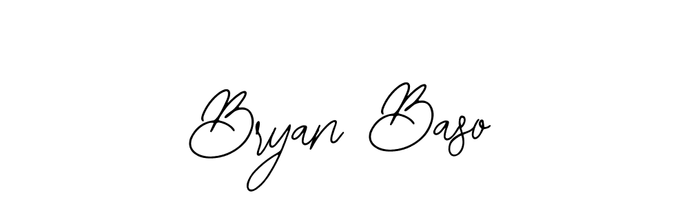 if you are searching for the best signature style for your name Bryan Baso. so please give up your signature search. here we have designed multiple signature styles  using Bearetta-2O07w. Bryan Baso signature style 12 images and pictures png