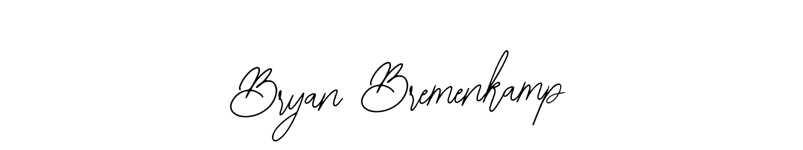 Design your own signature with our free online signature maker. With this signature software, you can create a handwritten (Bearetta-2O07w) signature for name Bryan Bremenkamp. Bryan Bremenkamp signature style 12 images and pictures png