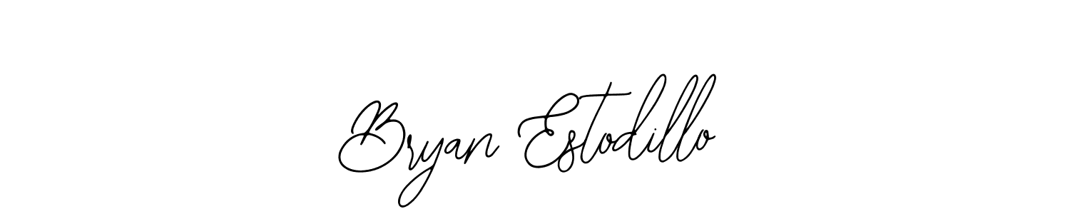 How to make Bryan Estodillo name signature. Use Bearetta-2O07w style for creating short signs online. This is the latest handwritten sign. Bryan Estodillo signature style 12 images and pictures png