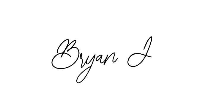 if you are searching for the best signature style for your name Bryan J. so please give up your signature search. here we have designed multiple signature styles  using Bearetta-2O07w. Bryan J signature style 12 images and pictures png
