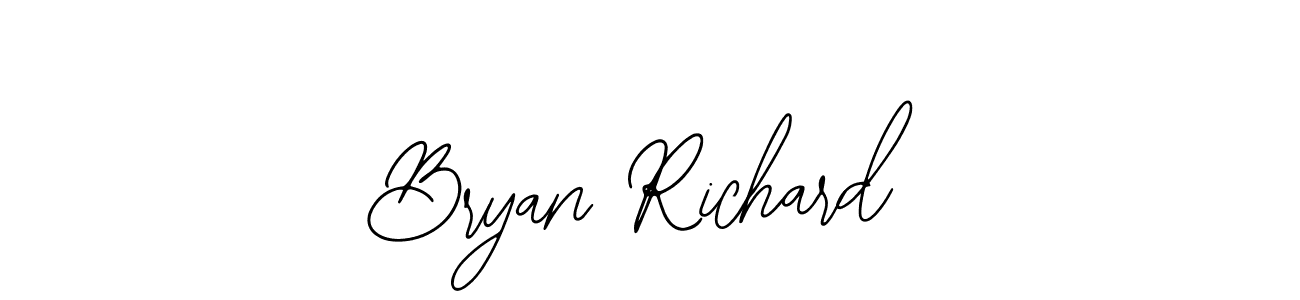 Bearetta-2O07w is a professional signature style that is perfect for those who want to add a touch of class to their signature. It is also a great choice for those who want to make their signature more unique. Get Bryan Richard name to fancy signature for free. Bryan Richard signature style 12 images and pictures png