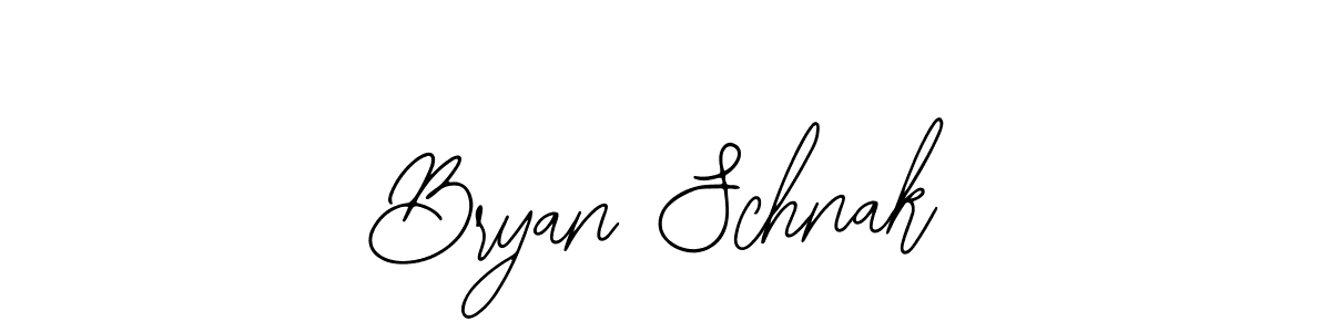Design your own signature with our free online signature maker. With this signature software, you can create a handwritten (Bearetta-2O07w) signature for name Bryan Schnak. Bryan Schnak signature style 12 images and pictures png