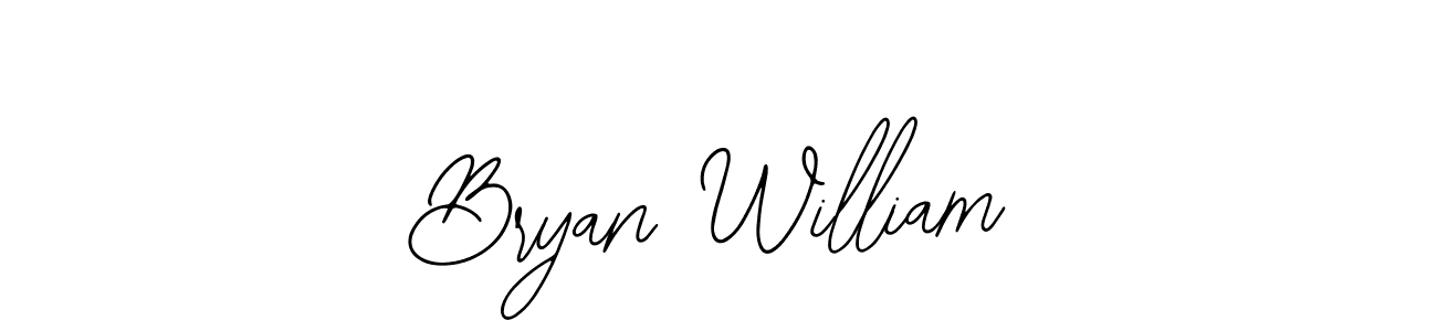 How to Draw Bryan William signature style? Bearetta-2O07w is a latest design signature styles for name Bryan William. Bryan William signature style 12 images and pictures png