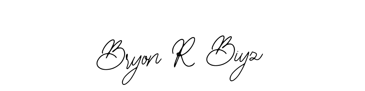 Best and Professional Signature Style for Bryon R Biyz. Bearetta-2O07w Best Signature Style Collection. Bryon R Biyz signature style 12 images and pictures png