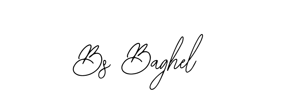 Design your own signature with our free online signature maker. With this signature software, you can create a handwritten (Bearetta-2O07w) signature for name Bs Baghel. Bs Baghel signature style 12 images and pictures png