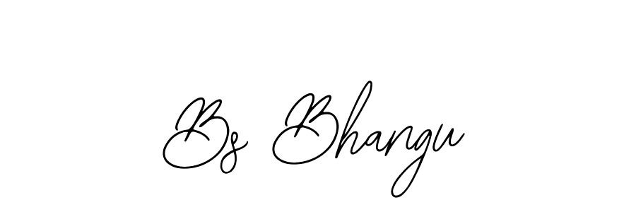 Bs Bhangu stylish signature style. Best Handwritten Sign (Bearetta-2O07w) for my name. Handwritten Signature Collection Ideas for my name Bs Bhangu. Bs Bhangu signature style 12 images and pictures png
