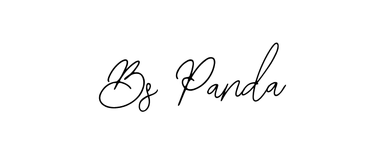Make a beautiful signature design for name Bs Panda. With this signature (Bearetta-2O07w) style, you can create a handwritten signature for free. Bs Panda signature style 12 images and pictures png
